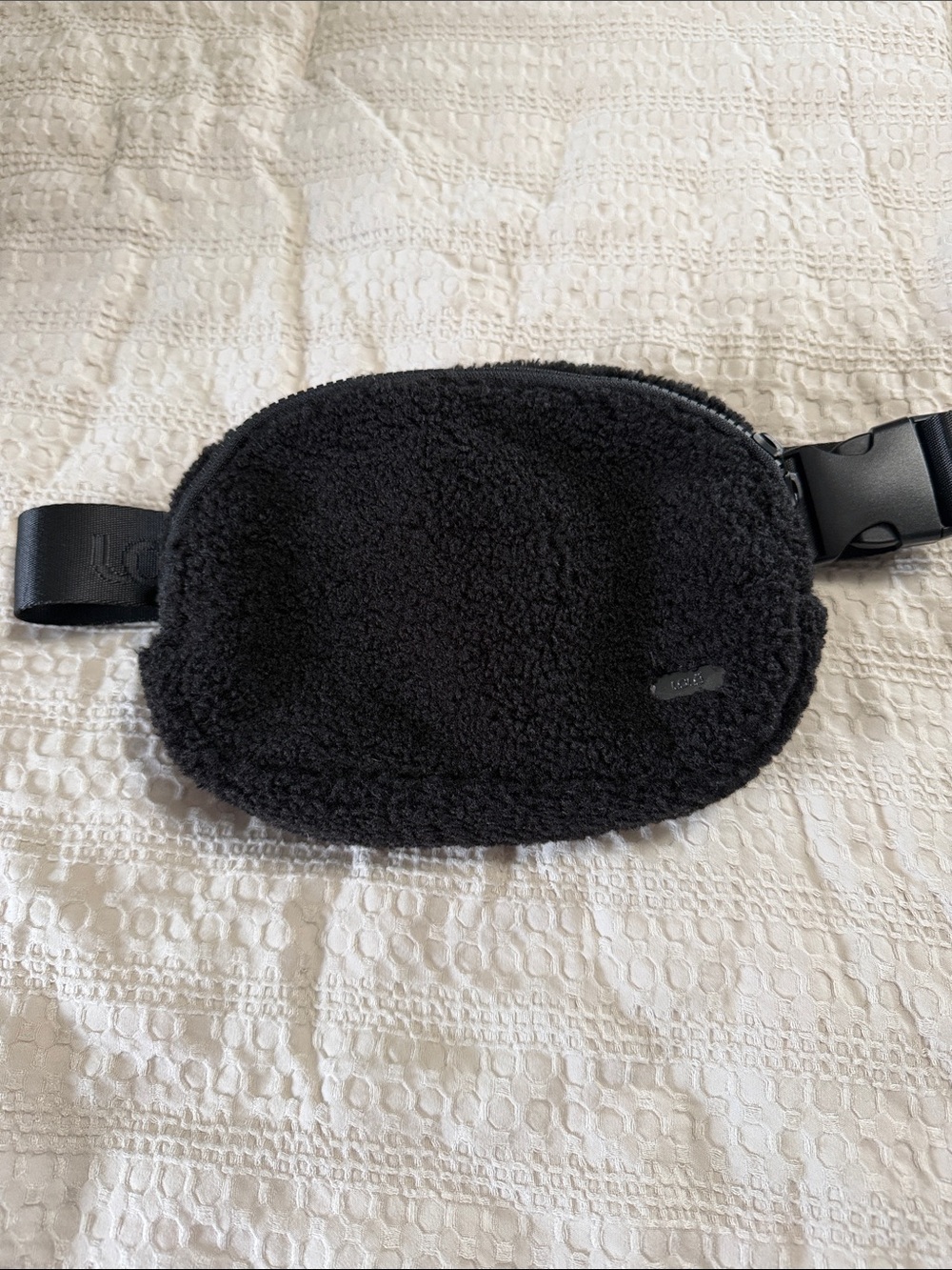 Lole Black Sherpa Belt Bag - Men Accessories Key & Card Holders